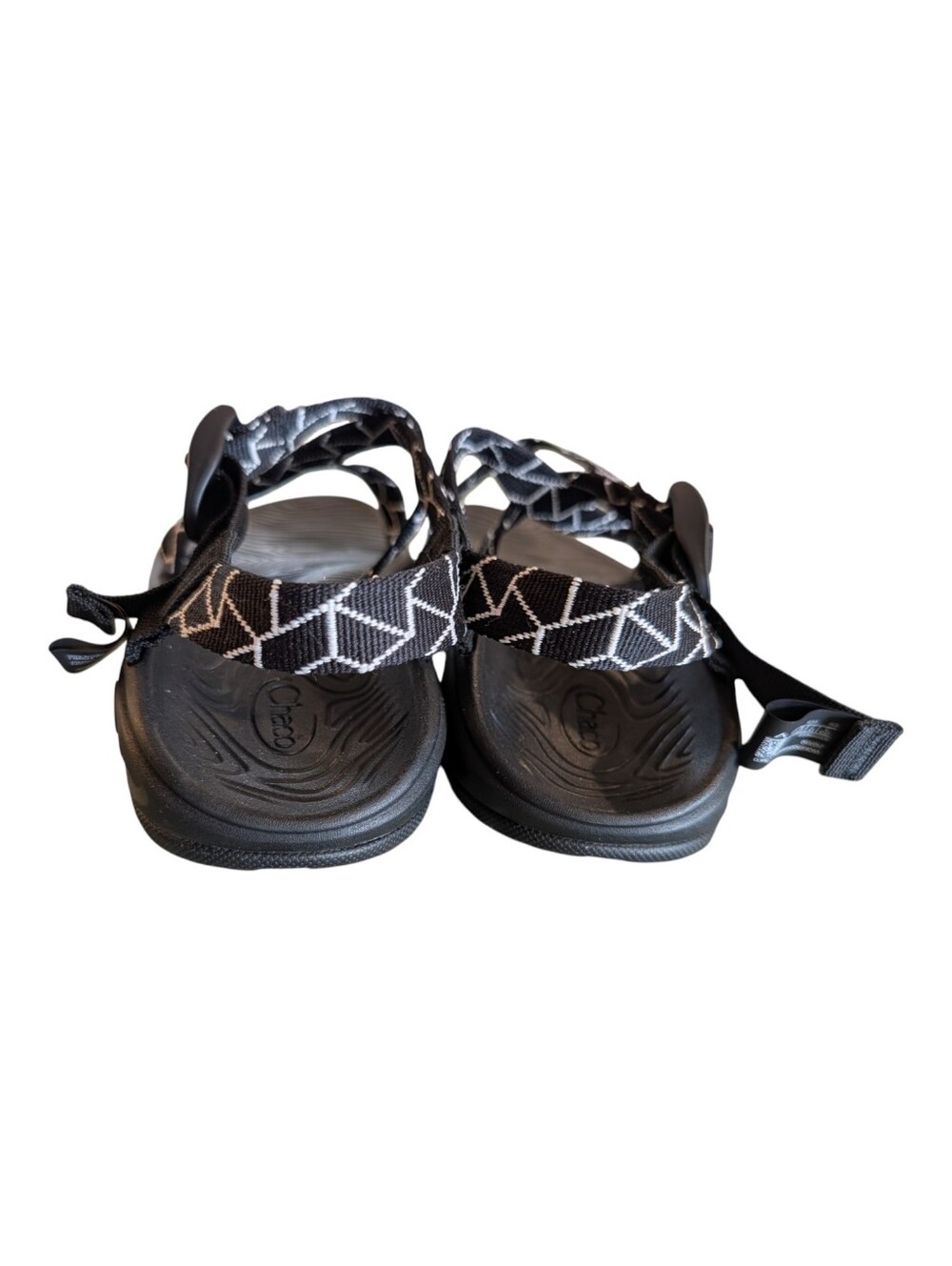 Chaco Women's Black Geometric Strap Sandals - Picture 5 of 6